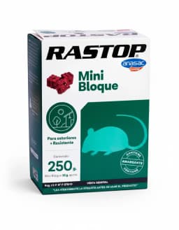 Raticida Rastop Mini Bloque 250g