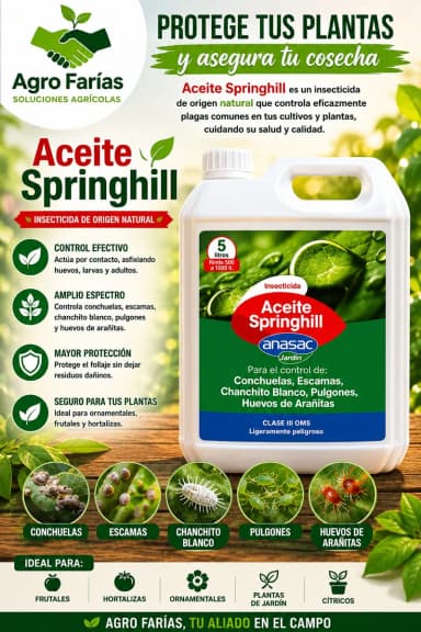 Aceite Springhill 5 L – Insecticidas
