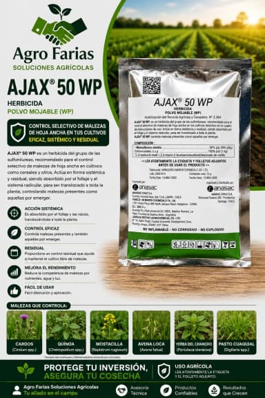 Ajax 50 WP 50 g – Herbicidas