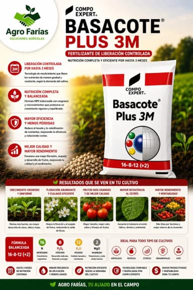 Basacote Plus 3m – Fertilizantes