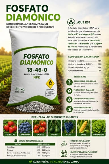 Super Fosfato Triple Saco – Fertilizantes
