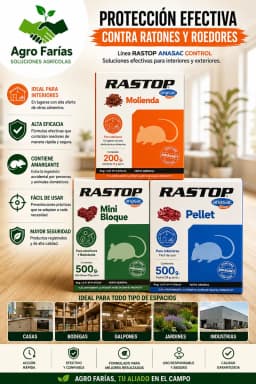 Raticida Rastop Molienda 200 g