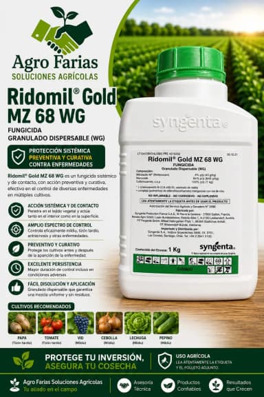 Ridomil Gold Mz 1 kg – Fungicidas