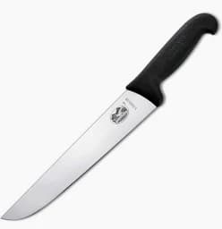 Cuchillo Carnicero Hoja Recta Mango Fibrox